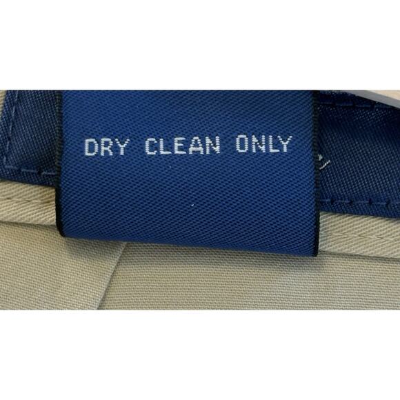 Faconnable Sz 14 NWT Maxi Skirt Women's Beige Classic Chino Office Career - Picture 6 of 8